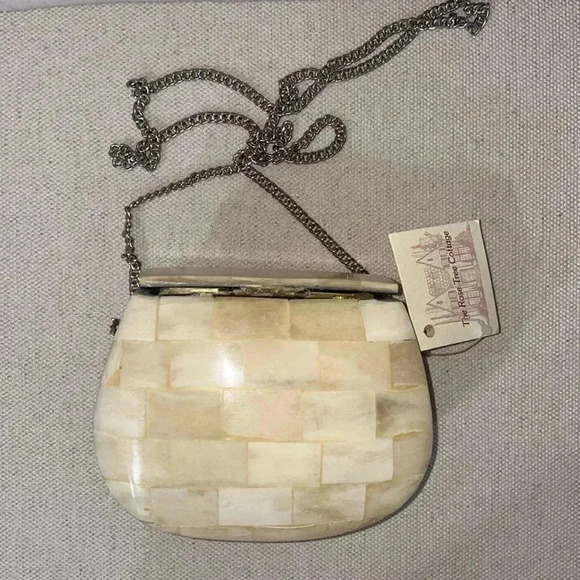 Buffalo Bone with semi precious stone bag - Picture 2 of 6